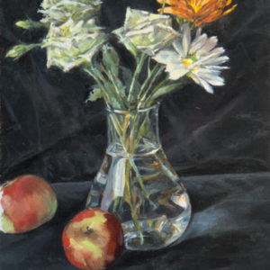 2017-52-Oil-Landscape-Sonia-Roji-Flowers-and-Apples