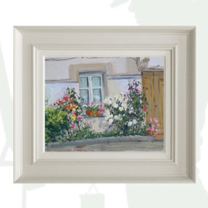 2018-84-Oil-Flowers-in-the-Window-framed-background