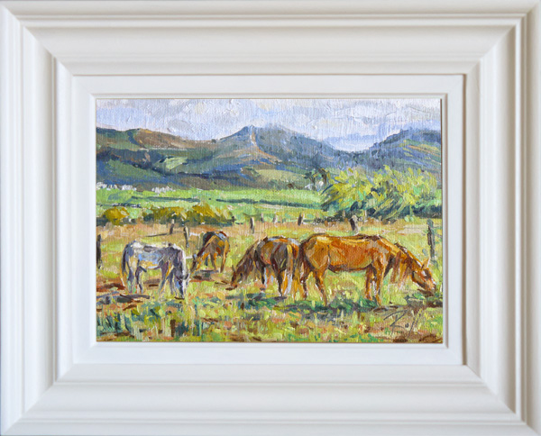 2018-138-Oil-In-Horse-Company-framed